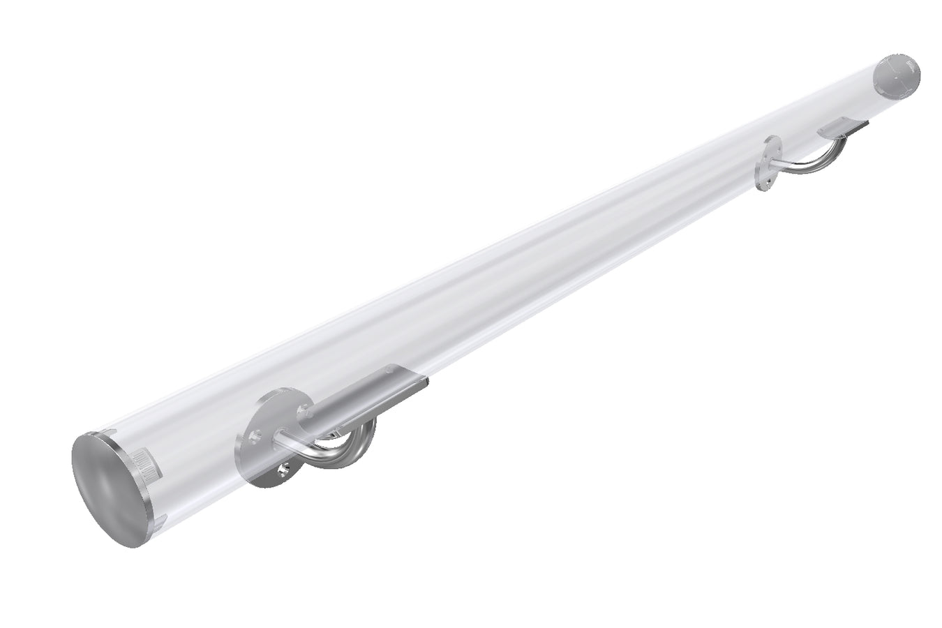 Handrail Kit Type 5 - for 50.8mm Satin Tube