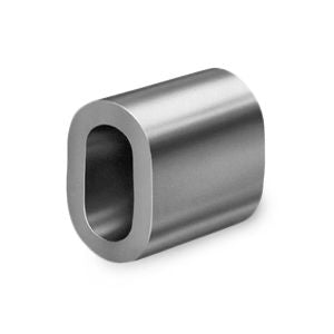 1.6mm Ferrules : Stainless Steel (not creased)