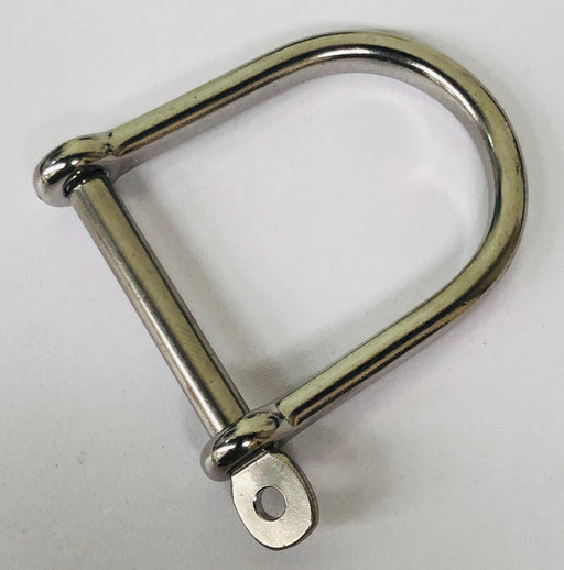 5mm Wide Mouth Shackle - Pressed Flat