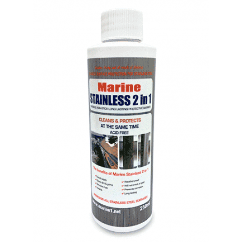 Marine Stainless 2 in 1 Cleaner and Protection - 250ml
