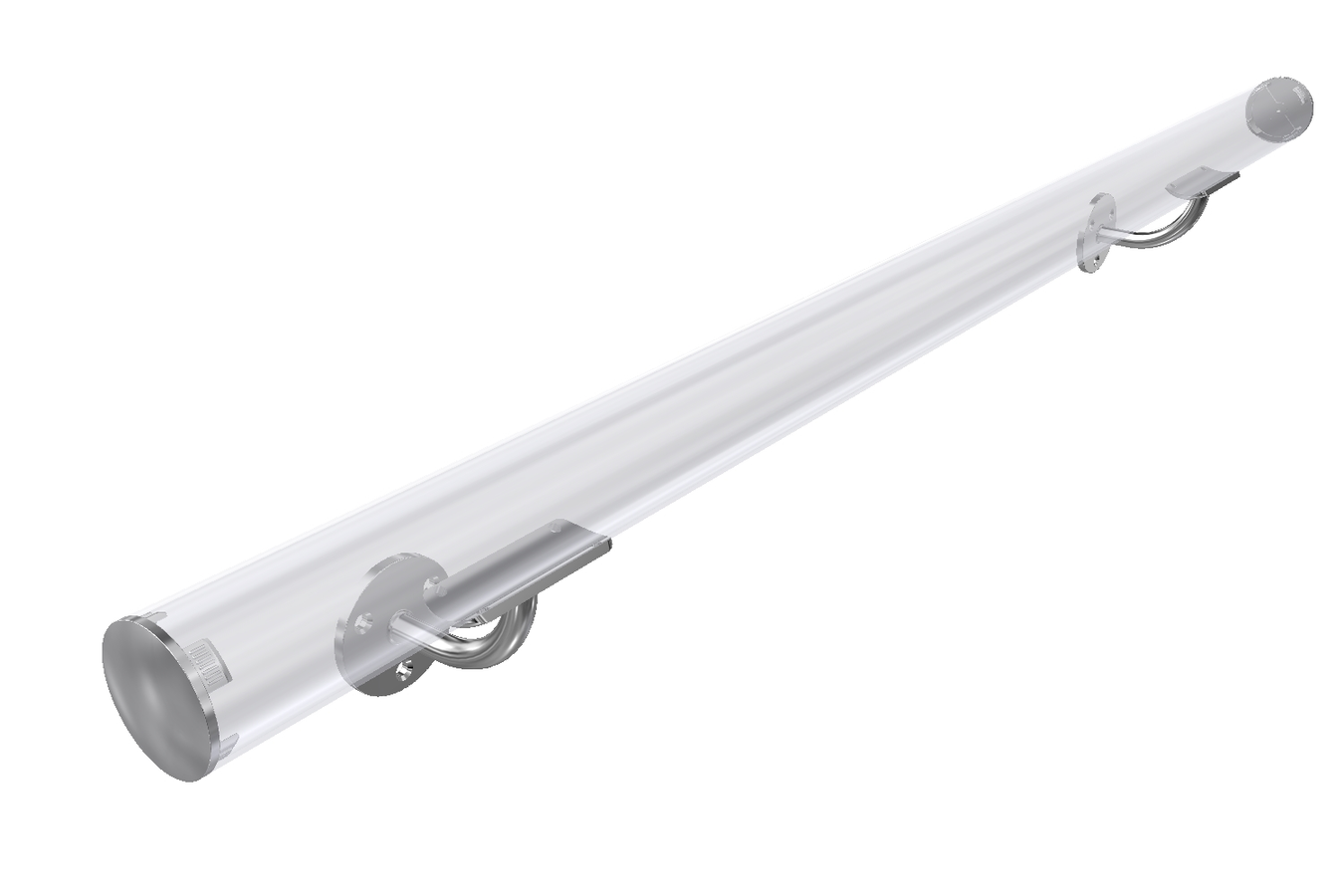 Handrail Kit Type 5 - for 38.1mm Satin Tube