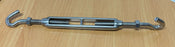 12mm Turnbuckle, Open Body, Open Hook & Open Hook