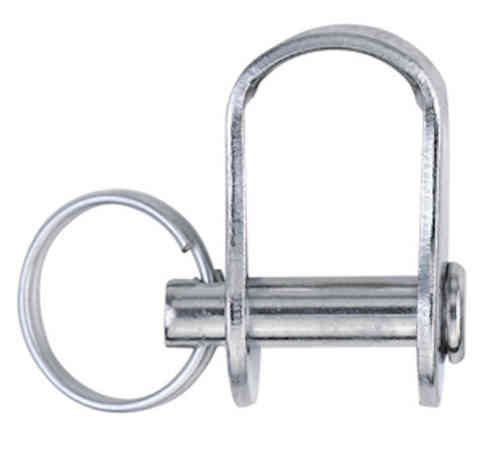 6x23mm Stamped Bow (with ring) Shackle