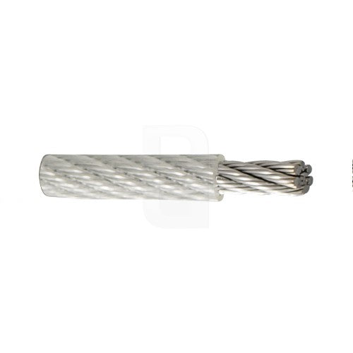 3.2mm S316 Stainless Rope with PVC 7 x 7 Construction - cut length per metre