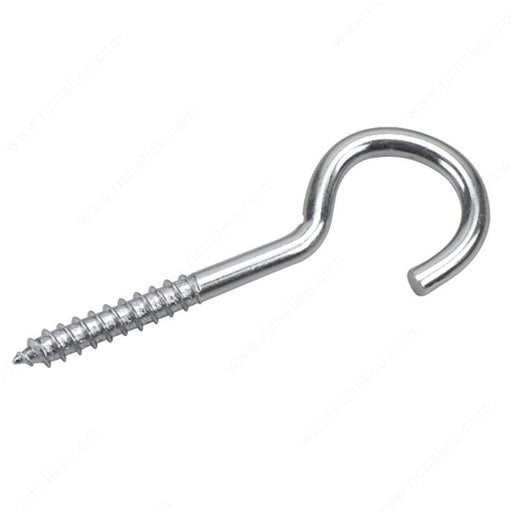 M6 Stainless Steel Cup Hook Overall Length 80mm; Jaw opening 10mm