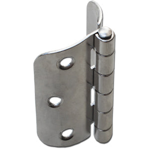 A Curved Stainless Steel 316 Grade Hinge Suits 50.8mm Tube.