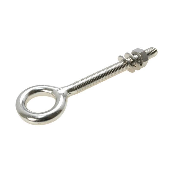 M12x235mm Welded Eye Bolt with Nut and 2 Washers