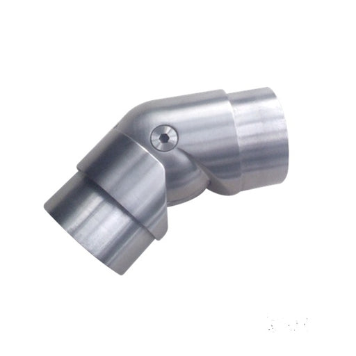 Adjustable Elbow Joiner - Ball Type.  38.1mm x 1.6mm / 38.1mm x 3.0mm tube. Mirror Polish